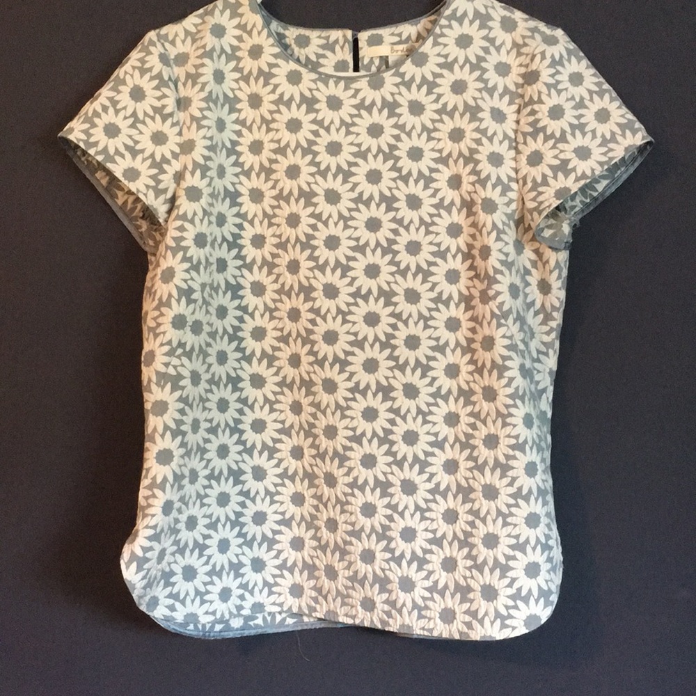 Boden daisy jacquard shirt
